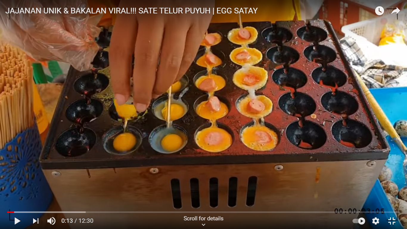 sate telur puyuh